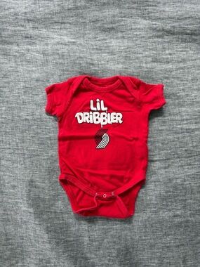 Portland Trailblazers “Lil Dribbler” onesie